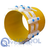 Роликовое опорно-направляющее кольцо для труб D=151-183мм, h=30 мм